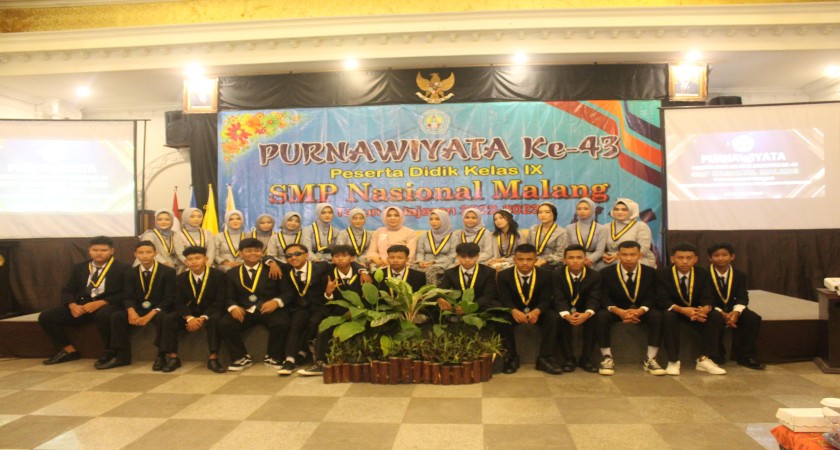 Purnawiyata Peserta didik kelas 9 Tahun Pelajaran 2022/2023